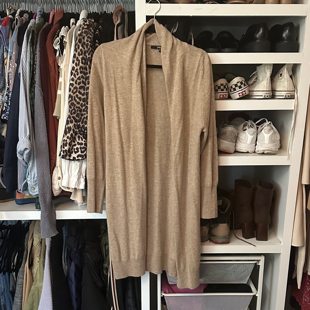 Quince Tan Women's Cardigan